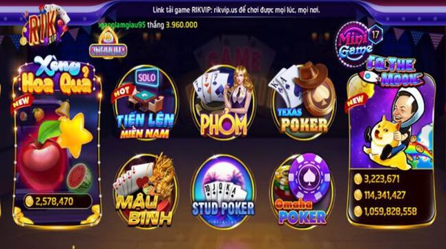 Chơi bài phỏm thắng lớn cho cược thủ tại game Rikvip